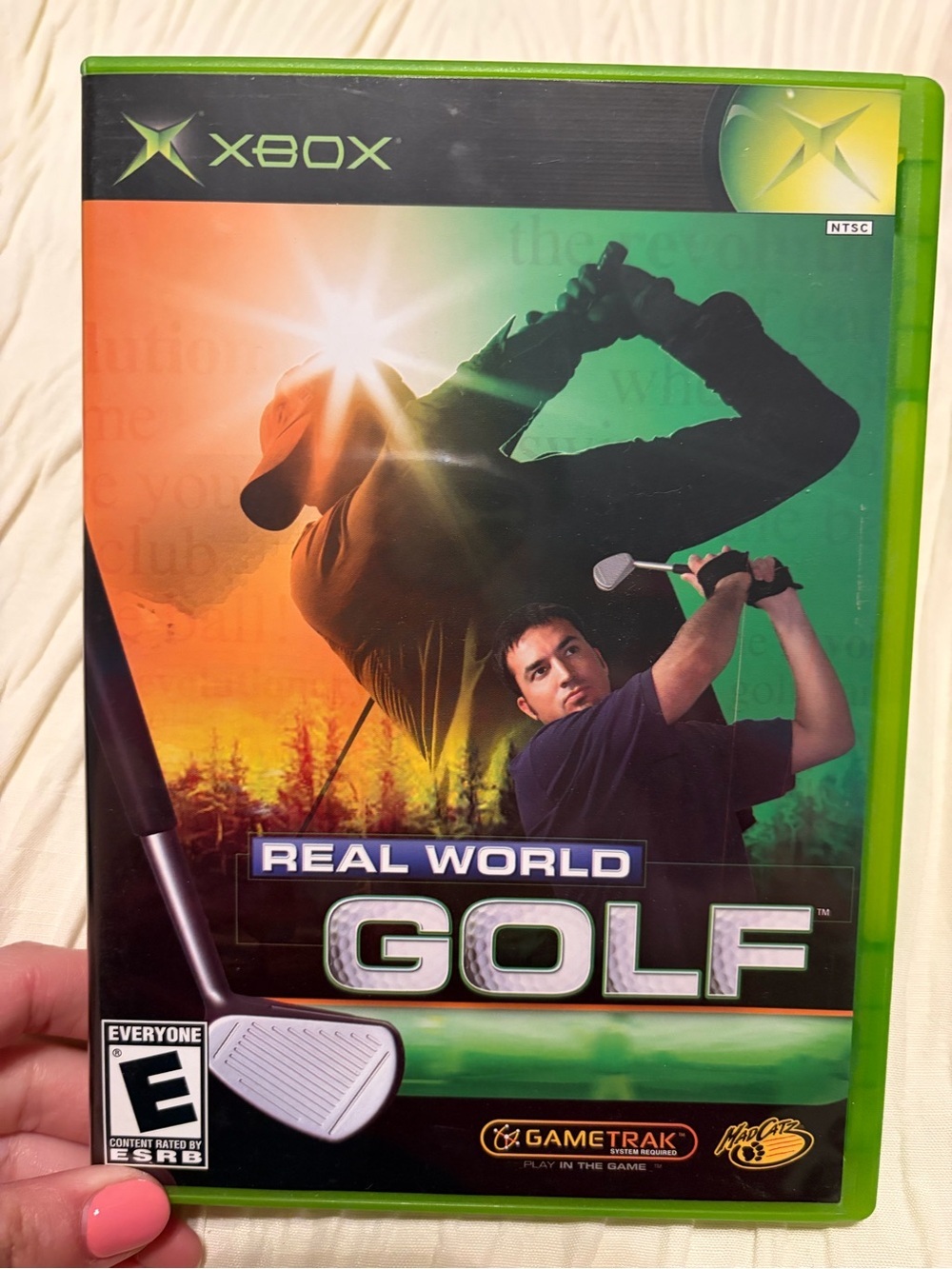 Real World Golf Xbox Complete w/ Manual GameTrak Required